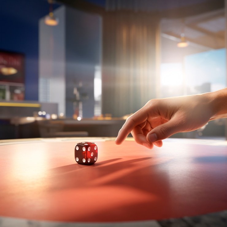 Studio live dealer PG Soft dengan presenter dan meja permainan